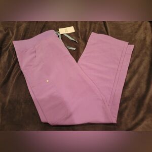 New Figs Kade Cargo Scrub Pants Lilac Dawn Women's Size Large
